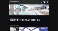 Desktop Screenshot of aplex.de