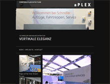 Tablet Screenshot of aplex.de